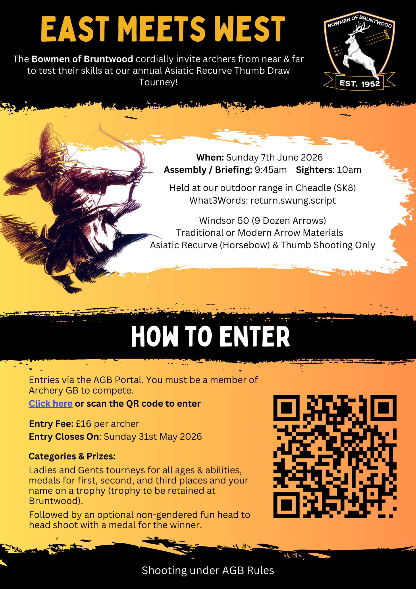 Bowmen of Bruntwood Open Competition